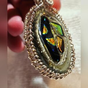 Handmade Glass Fused Pendant